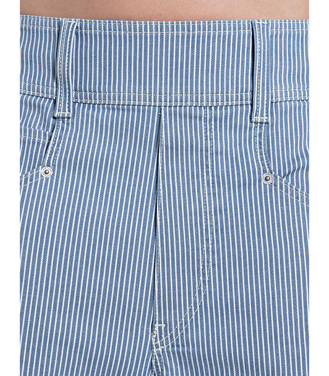 コードレーンストライプワークワイドパンツ 詳細画像 ダークブルー 5